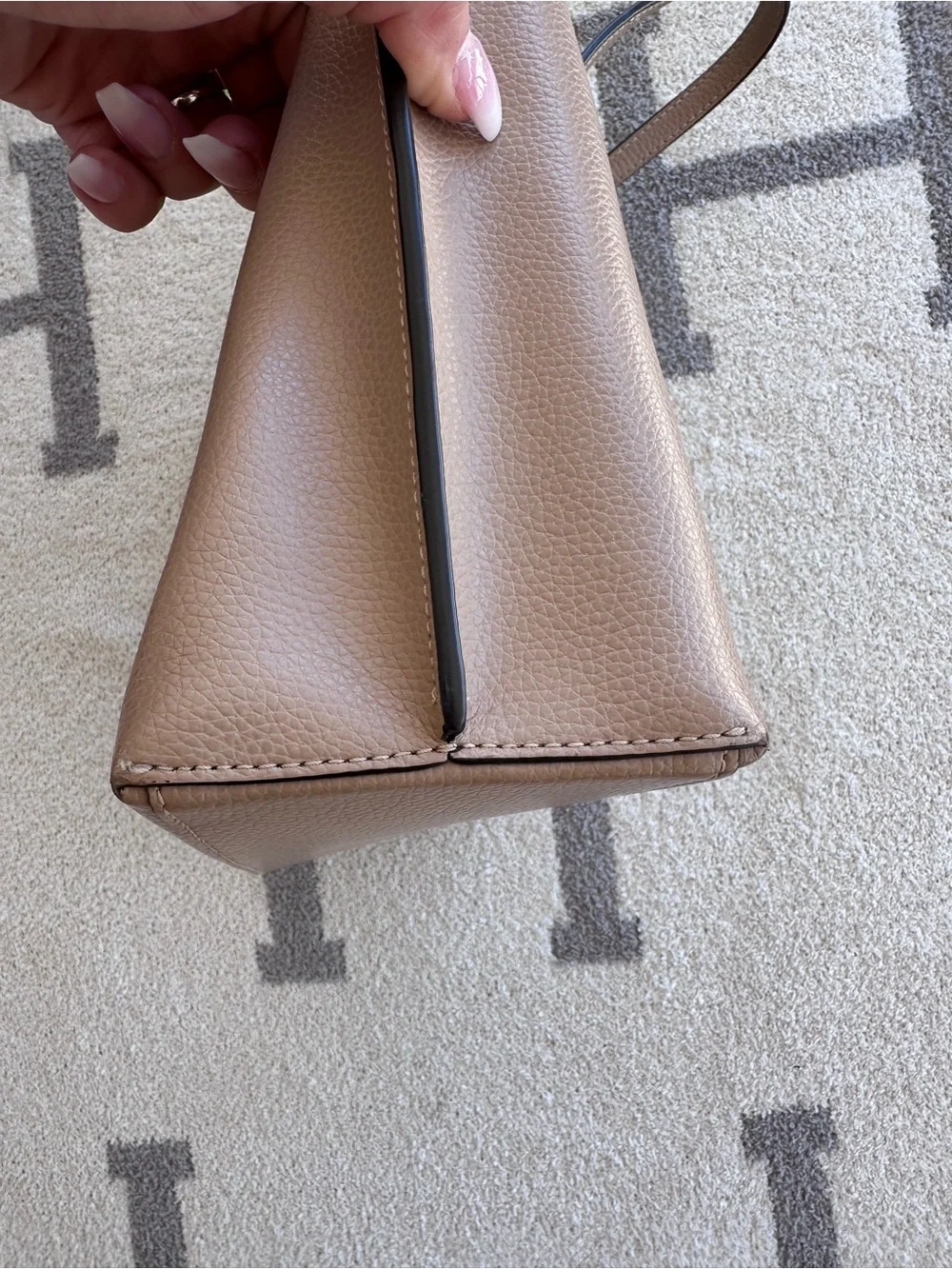 Coach Pebble Leather 2021 Mollie tote small
